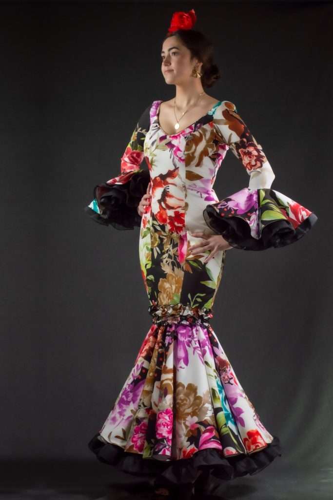 Vestido de flamenca modelo Iris